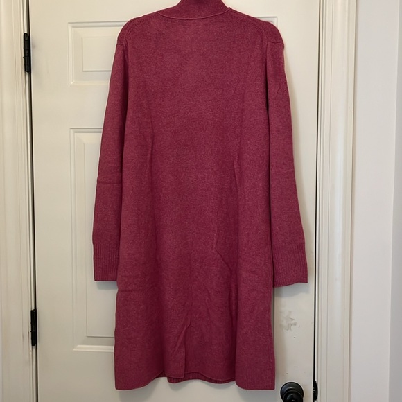 J. Crew Bow-neck Berry Sweater-Dress in Extra-Soft Yarn/NWT/XL - Picture 16 of 16
